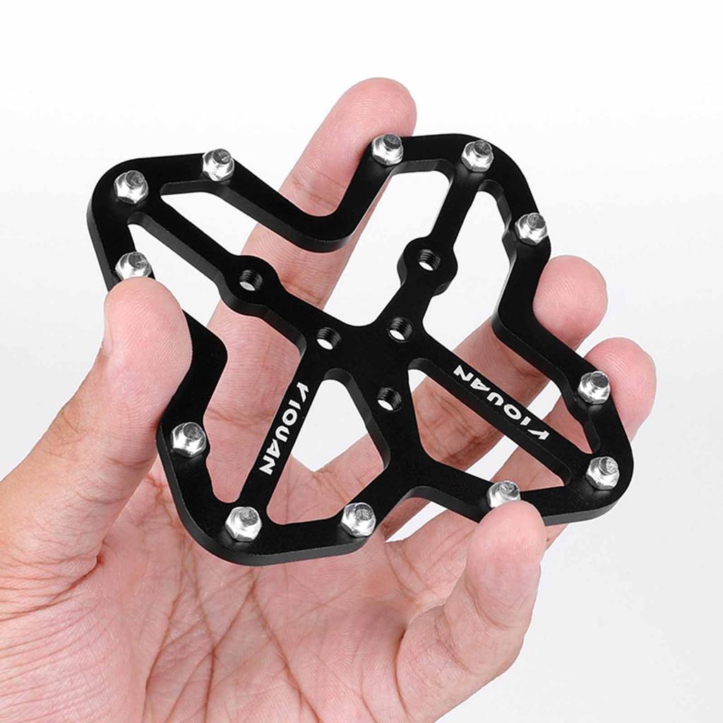 Педали – Плоские педали из алюминиевого сплава, переходные пластины для горных и шоссейных велосипедов, универсальные велосипедные аксессуары
