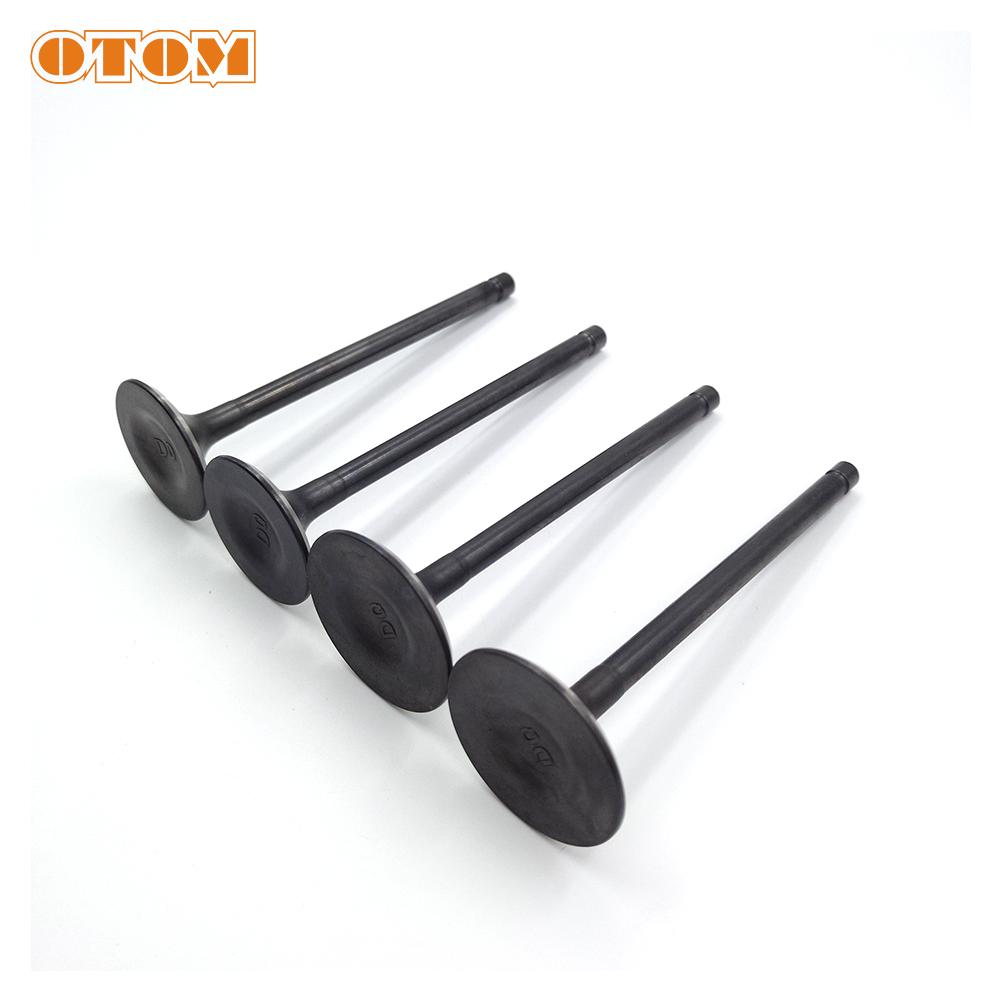 OTOM For ZONGSHEN NC250 NC450 Motorcycle Engine Valve Intake Exhaust Stem KAYO T4 Off Road Motocros Dirt Bike Engine Spare Parts