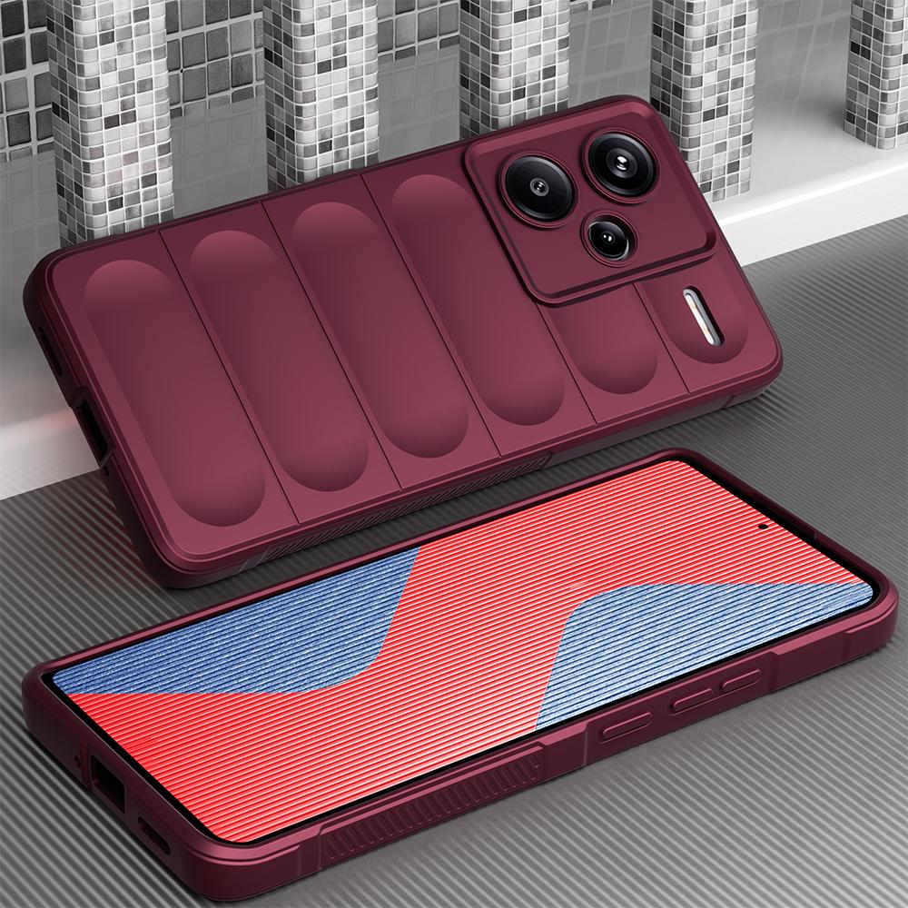 KEYSION Противоударный чехол для Redmi Note 13 Pro 5G 12 Pro + 5G, противоскользящий мягкий силиконовый чехол для телефона Xiaomi POCO X6 Pro X5 Pro 5G