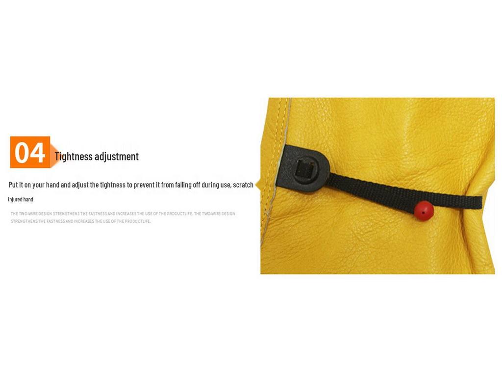 Мотоциклетные и ездовые перчатки из коровьей кожи класса BC - Спорт на открытом воздухе, Электромобиль, Защита для работы