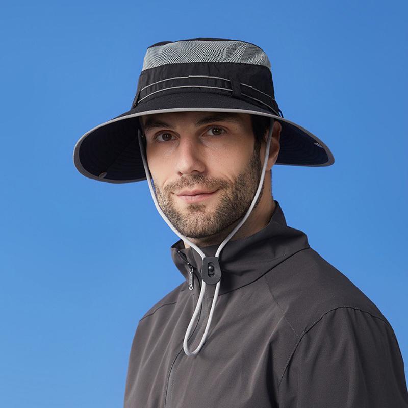 Водонепроницаемая быстросохнущая уличная солнцезащитная шляпа, мужская анти-ультрафиолетовая альпинистская шляпа, женская солнцезащитная шляпа рыбака