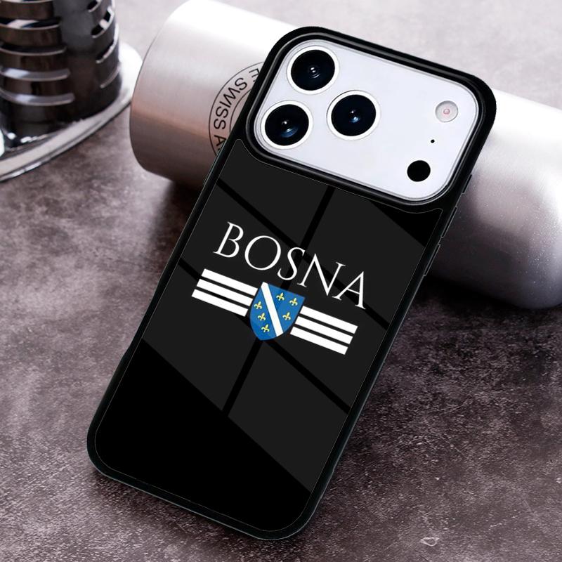 Bosna i Hercegovina Heart soft Phone Case For iPhone 17 16 15 14 13 12 11 Pro Max Plus 17Air Soft Silicone Cover