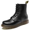 Men's Large-Size European Style Two-Layer Cowhide Martin Boots for Workwear and Casual Wear