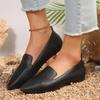 Мода Мода Слипоны Лоферы 2025 Женская обувь Дышащие Балетки Мелкие Балетки Женские Мягкая Подошва Острый Носок Туфли-лодочки Большой Размер 43