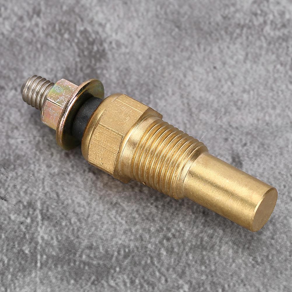 Oil Temperature Sending Sensor Unit Water / Oil Temp Temperature 1/8 NPT Electrical Sender Transmitter Sending Unit Temp Sensor Coolant Temperature 4