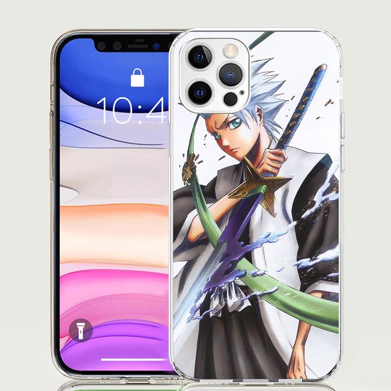 Хицугая Тоширо Bleach Чехол для телефона для iPhone 17 Air 16 15 Plus 11 14 Pro Max 13 Mini 12 7 8 + SE Узорное Искусство Индивидуальная Крышка