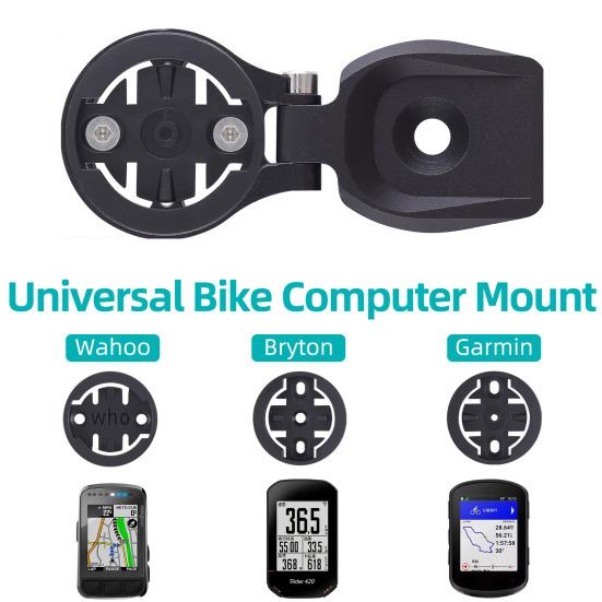 Велосипедный вынос Компьютерное крепление Регулируемый легкий алюминиевый сплав Универсальный MTB горный шоссейный велосипед