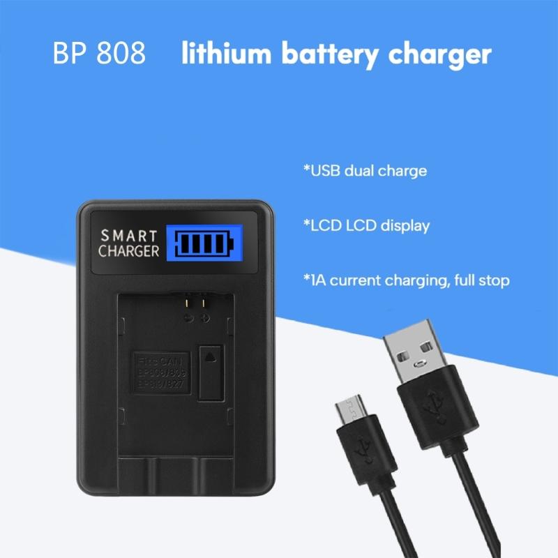 Удобное для путешествий USB-зарядное устройство для BP 808 FS100, FS200, Аккумуляторов Камеры Эффективный Источник Питания Зарядите Свою Фототехнику