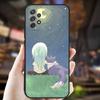 Чехол для телефона Tensei Shitara Slime Datta Ken для Samsung S25, S24, S21, S22, S23, S30, Ultra, S20, Plus, Fe, Lite, Note, 10, 9, 5G Черный