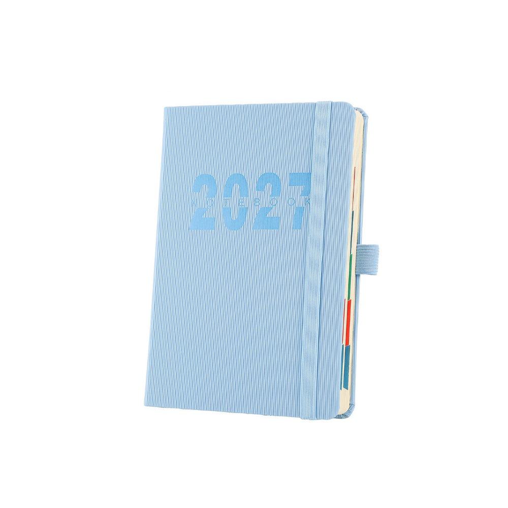 Wear-resistant A5 Agenda Planning Notebook 12 Months Office Work Planner School Office Supplies