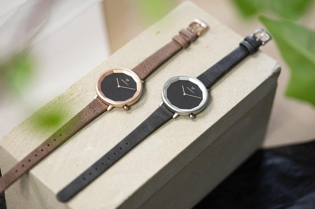 Curbholz немецкие оригинальные импортные женские часы EMIA5703, деревянные, дизайн, водонепроницаемые, продукт,