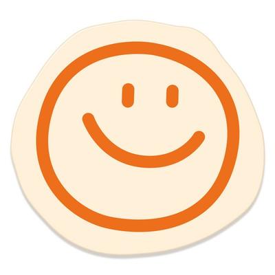 Hotty Mall Beige Smiling Smart Talk, белый, 1 шт.