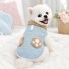 Windproof Dog Warm Clothes Plush Dog Bodysuit Fashion Dog Hiking Jacket  Puppy