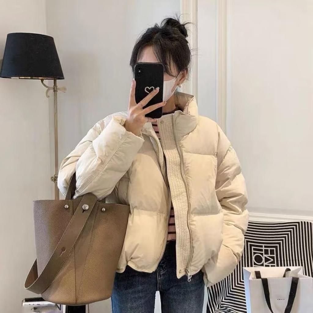 Зимняя повседневная женская теплая хлопковая куртка, короткая женская куртка-хлеб, топ, женское зимнее пальто, пальто