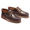 Timberland 3 Eye Boat Casual Leather Shoes Low Top Men Shoes Dark-Brown 30003020