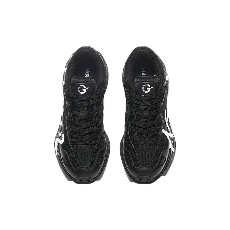 Anta Кроссовки мужские Champion Series Non-Slip Durable Low Top с нескользящей подошвой, черные 112345580A-1