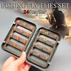 24Pcs-Mixed Styles Fly Fishing Lures Kit -Nymphs Fly Bait-Assortment Kit Artificial Bait  for Bass Trout Salmon Fishing Bait