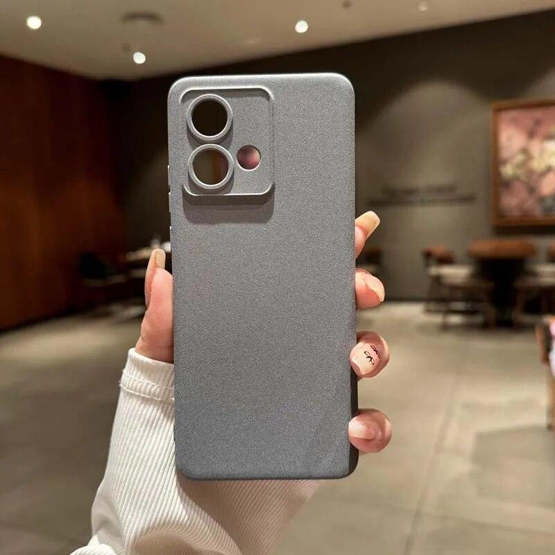 For Moto Edge 40 Neo Slim Sandstone Silicone Shockproof Soft Case For Motorola G04 G24 G34 G84 G54 Edge Plus Matte TPU Protector Back Cover Bumper