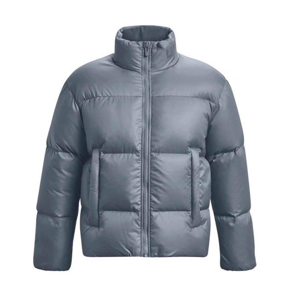Under Armour ColdGear Down Jacket Unisex Gray, Comes With Necklace 1378828-002