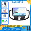 Автомобильное радио Android 14 Auto для Ford Transit 2015 2016-2018 Центральный мультимедийный автомобильный стереоприемник GPS-навигация Авторадио