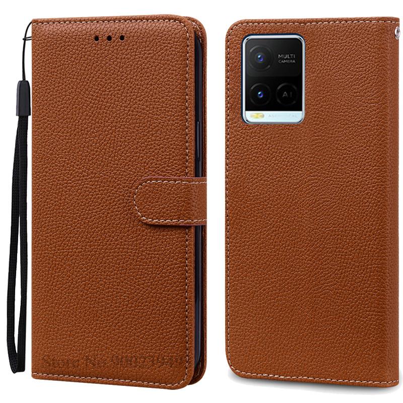 For Vivo Y21 2021 Y21S Case Wallet Flip Case For Vivo Y33S Y33T Y32 Y21T Y21E Y21A Y21G VivoY21 Silicone Cover Coque Fundas Etui