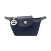 New Le Pliage Green Canvas With Leather Trim Dumpling Bag Canvas Bag Coin Purse Women's Blue 30016919P68
