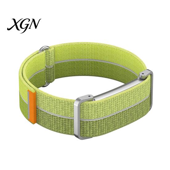 Comfortable Sleep Band for Daily Use Nylon Fitbit Air, Breathable Woven Sport Strap, Adjustable Replacement Fitness Tracker Bracelet Wristband