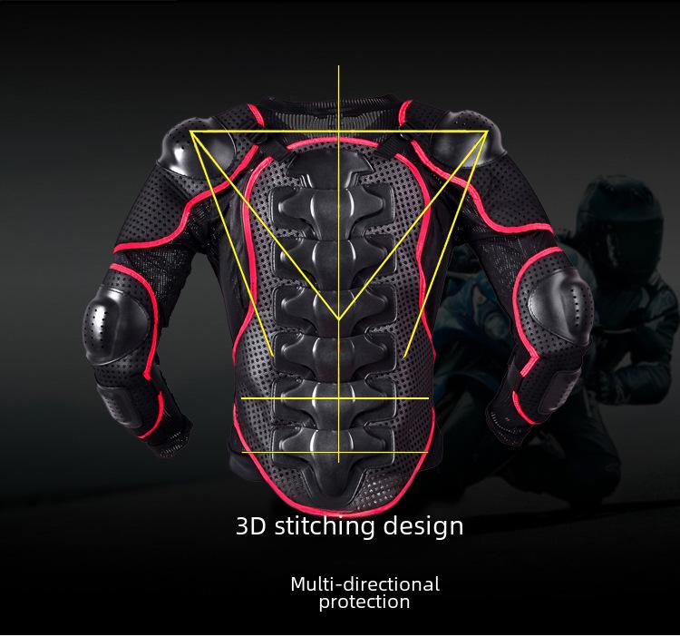 Off-Road Motorcycle Armor: Protective Gear for Rider Chest & Elbow, Anti-Fall, Breathable Cycling Clothing
