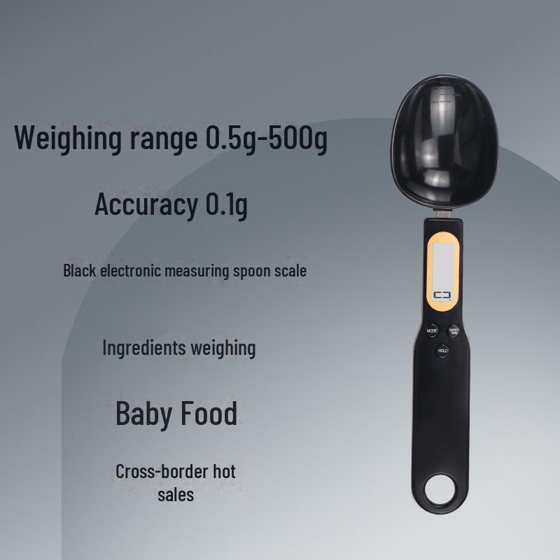 Электронные кухонные весы-ложки - компактные цифровые пищевые весы для ингредиентов, белые