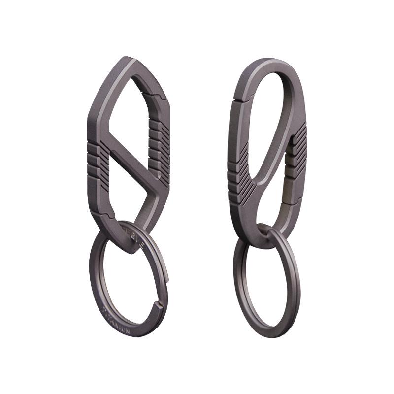 Мужской высококачественный брелок-подвеска из титанового сплава