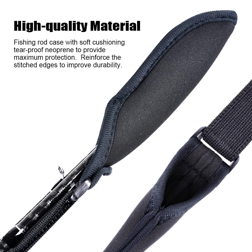 Чехол для удочки портативный складной мешок для хранения удочки эластичный рыболовный спиннинг для путешествий