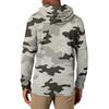 Мужская толстовка с капюшоном свободного кроя в стиле кэжуал с камуфляжным принтом