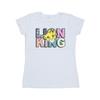 Disney Womens/Ladies The Lion King Pattern Logo Cotton T-Shirt