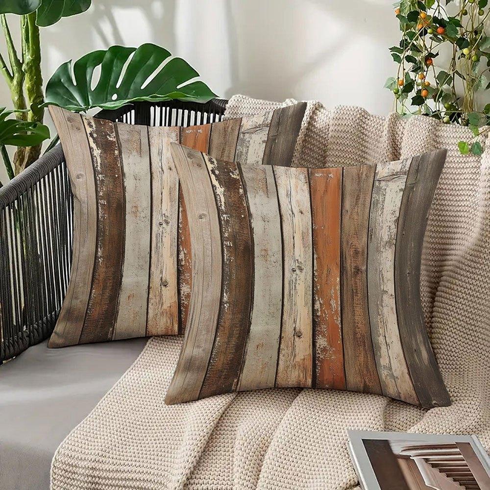 Short Plush Material Pillowcase2Pcs Teal Pillowcases With Gold Patterns , Suitable For Decorative Pillow Covers For Bedrooms, Li