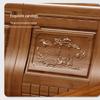 Miling Camphor Wood New Chinese Style Solid Wood Sofa Set