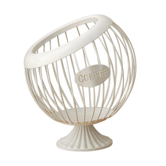 Держатель для чашки K для прилавка, металлическая корзина для хранения капсул для кофе, большой вместительный органайзер для чашек K для Keurig Nespresso Vertuo, органайзер для кофейной станции