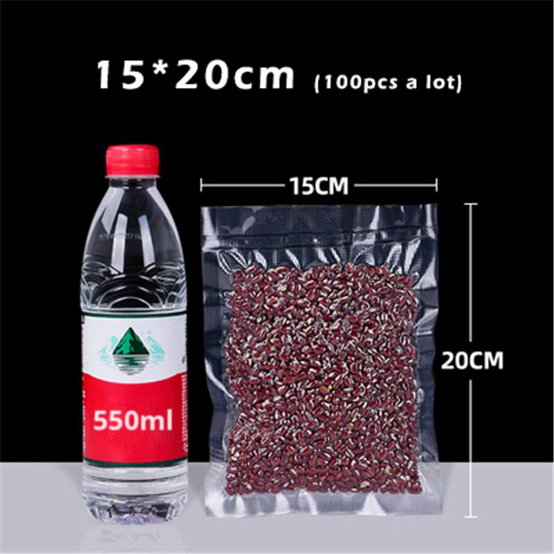 100 шт./лот, вакуумный упаковщик пакетов без резки, портативный запайщик для машины для запечатывания пищевых продуктов, кухонный инструмент, пищевая свежая плита Sous Vide