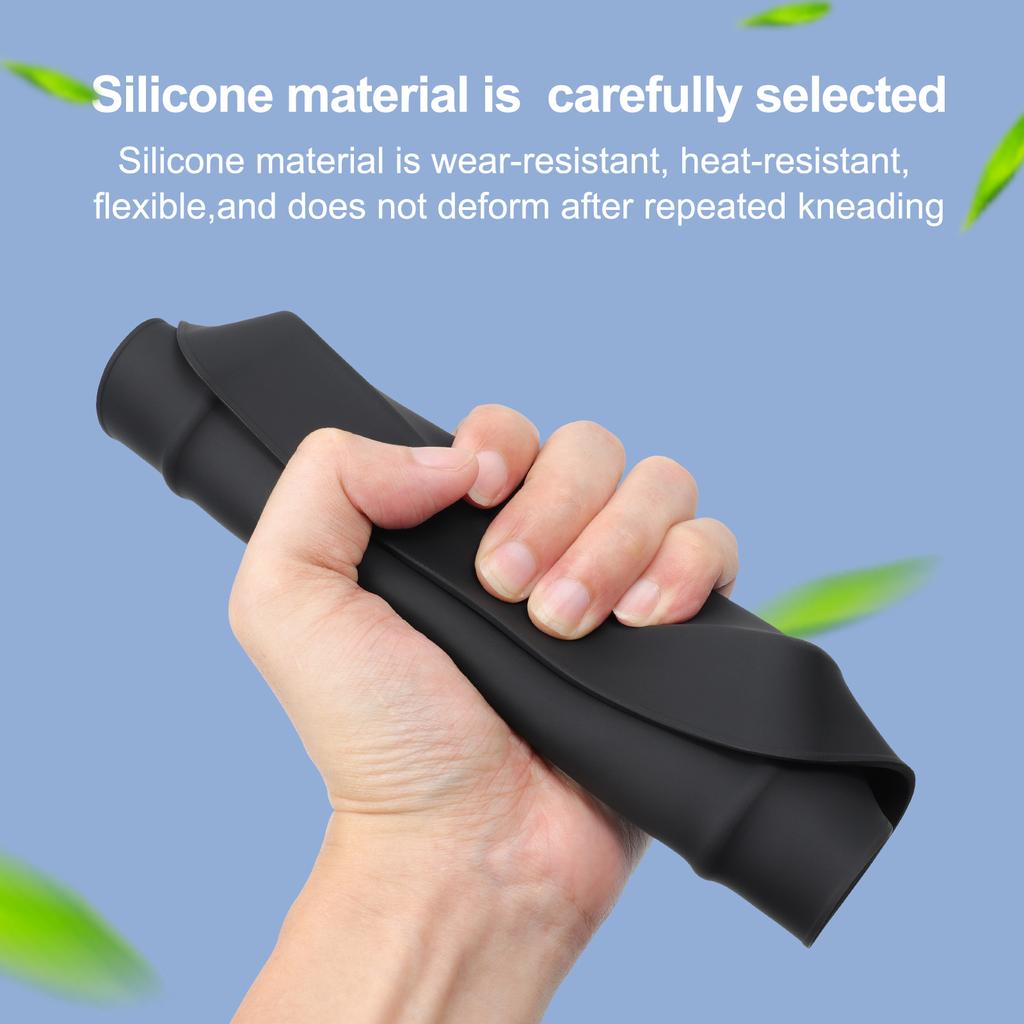 zkfan8 for RIVIAN R1T R1S Secone Row Armrest Storage Box Silicone Car Tray Organizing Tidying Auto Accessories Black