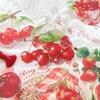 10 Pcs INS Fruit Grape Strawberry Lemon  for Journaling Planner Scrapbooking Material Sticker Creative DIY Decoration Stationery