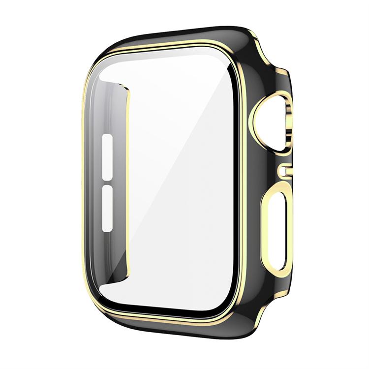 Чехол для Apple Watch 45мм 41мм 44мм 40мм 42мм аксессуары Защитное стекло для экрана iWatch series 9 7 8 5 6 SE 3 4