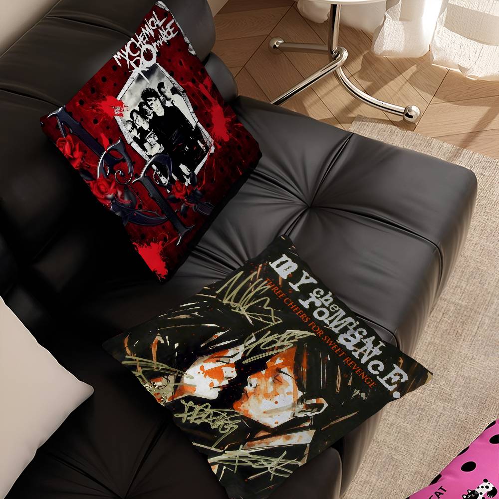 My Chemical Romance Наволочка для подушки с персонажами мультфильмов Подарок Наволочка для подушки Спальня Дом Диван Стул Сиденье Декор наволочка