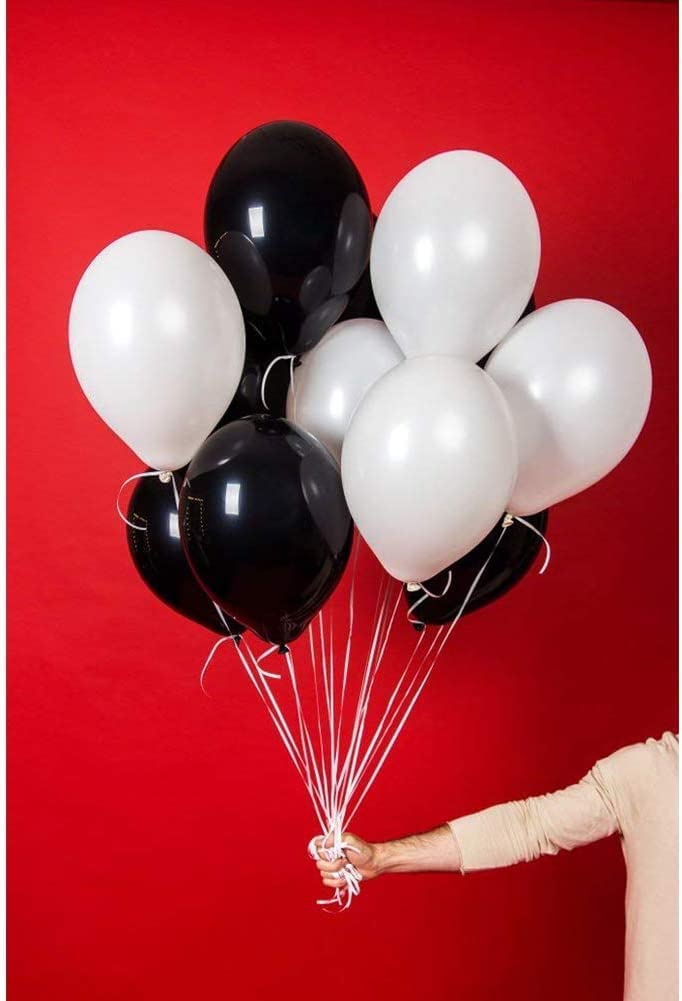 100 шт. черных воздушных шаров для украшения дня рождения, вечеринки, фестиваля, мероприятия, выпускного, открытия, юбилея, свадьбы, праздника, воздушные шары, натуральные