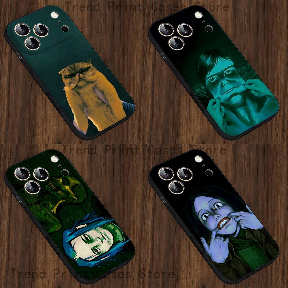 Нет, я не человек Чехол для телефона iPhone 15,16,12,13,14,11,17,Pro,Max,Plus,E,Air,Mini Защитный чехол из ТПУ