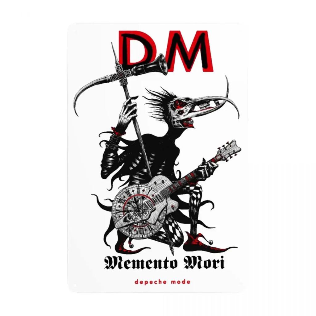 Электронный рок Depeche Cool Mode Металлическая жестяная табличка На заказ Винтажная табличка для ворот Сад Двор Мужская пещера Бар Настенный декор