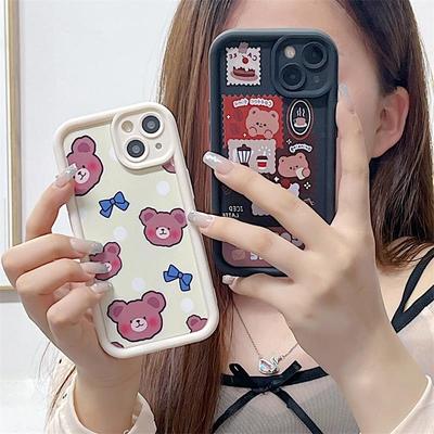 Мягкий чехол в форме волны в полоску для IPhone Vivo Y35 Y02 Realme C55 C53 11 Tecno Spark 10C Samsung S23 Ultra A53 Redmi Note 12 Note 11 Pro, чехол из ТПУ