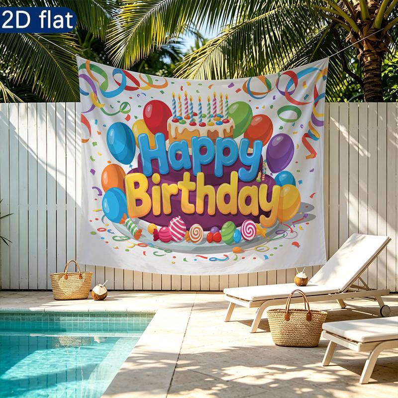 Confetti Photo Backdrop 1pc - Home Party Decor