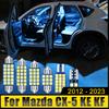 Для Mazda CX-5 CX5 KE KF 2012-2014 2015 2016 2017 2018 2019 2020 2021 2022 2023 Светодиодные автомобильные лампы для чтения, подсветка перчаточного ящика, лампа багажника