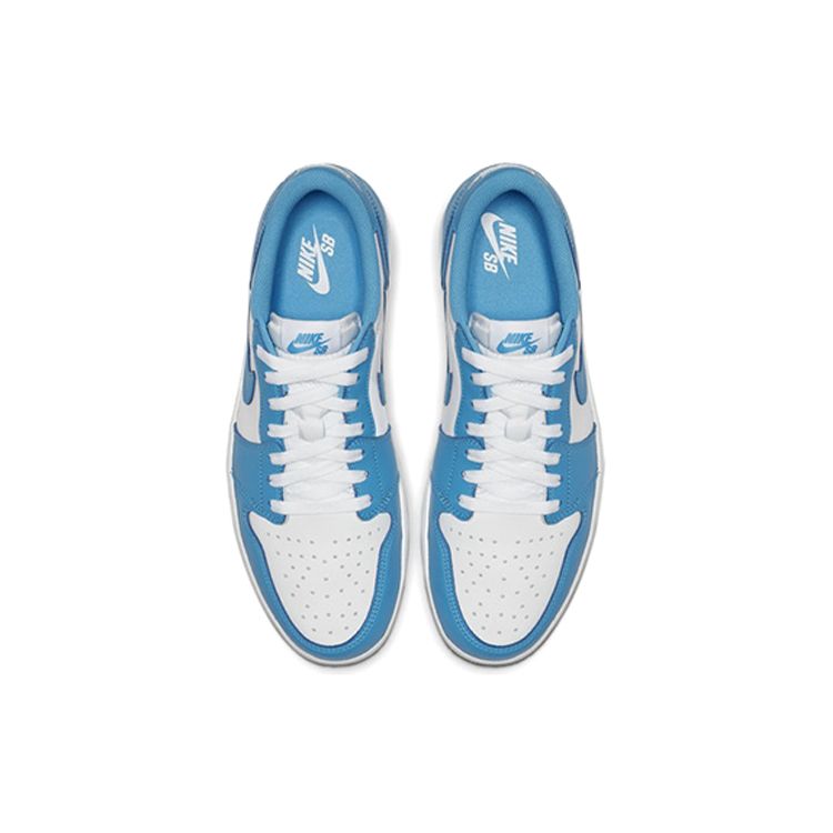 Eric Koston x Air Jordan 1 Low SB Powder Blue Мужские кроссовки Dark-Powder-Blue White CJ7891-401