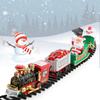 Christmas Train Sets for Around The Tree Hanging Toy Train Set for Kids with Rails, Light and Sounds Christmas Tree Train Sets Toy Gift for Boys Girls