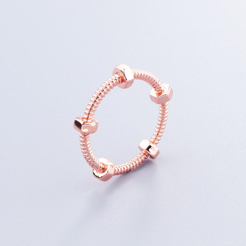 New Ins Style Nut Personalized Bracelet for Male and Female Couples, Unisex Circle Style, Popular Style Bracelet